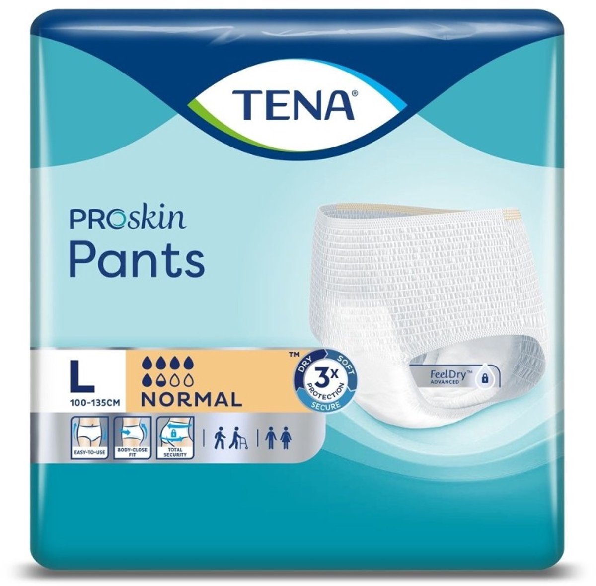 TENA Pants Normal L bei Inkontinenz 4X18 St