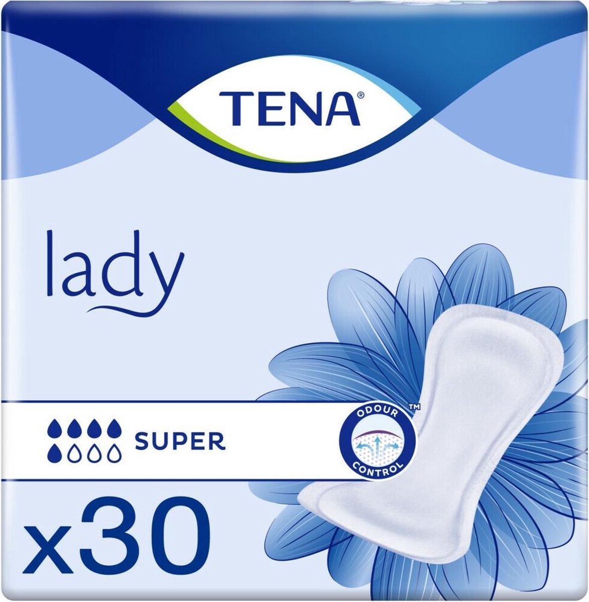 TENA Lady Super Inkontinenz Einlagen 6X30 St