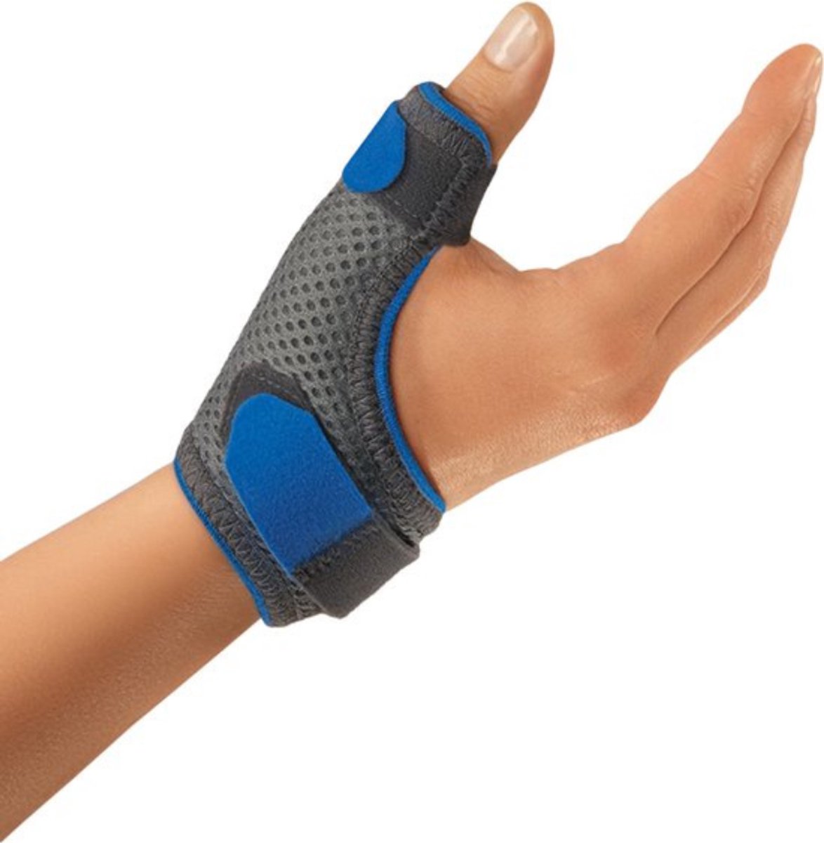 BORT Soft Daumenschiene kurz M blau 1 St
