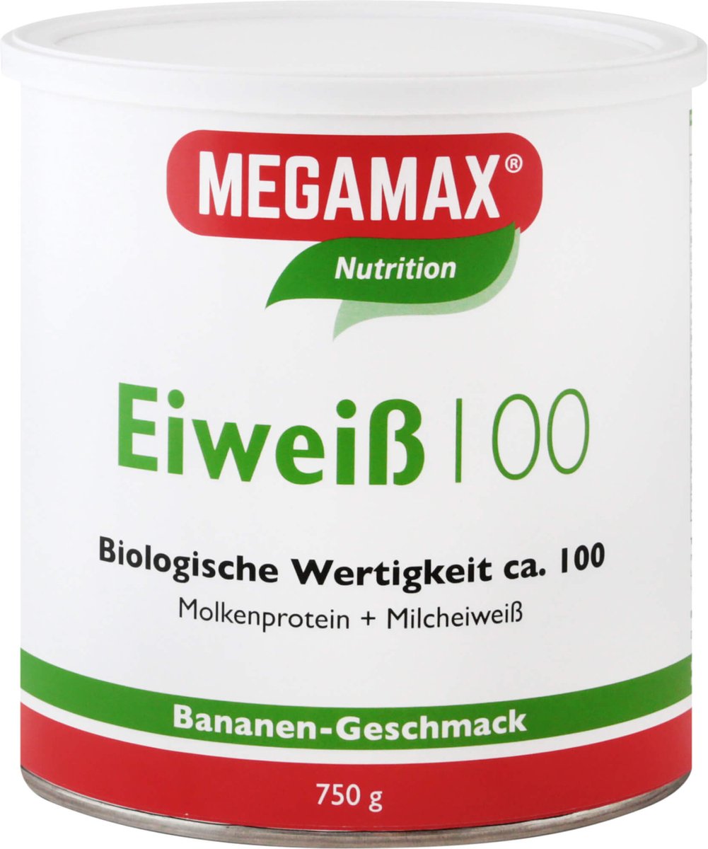 EIWEISS 100 Banane Megamax Pulver 750 g Pulver