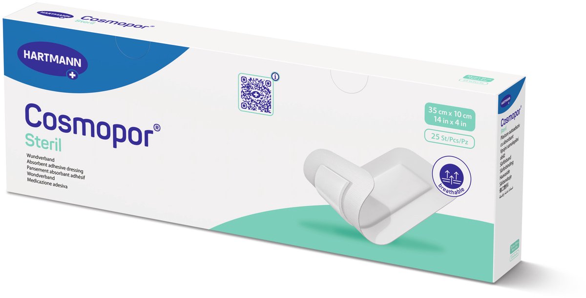 COSMOPOR steril 10x35 cm 25 St Pflaster