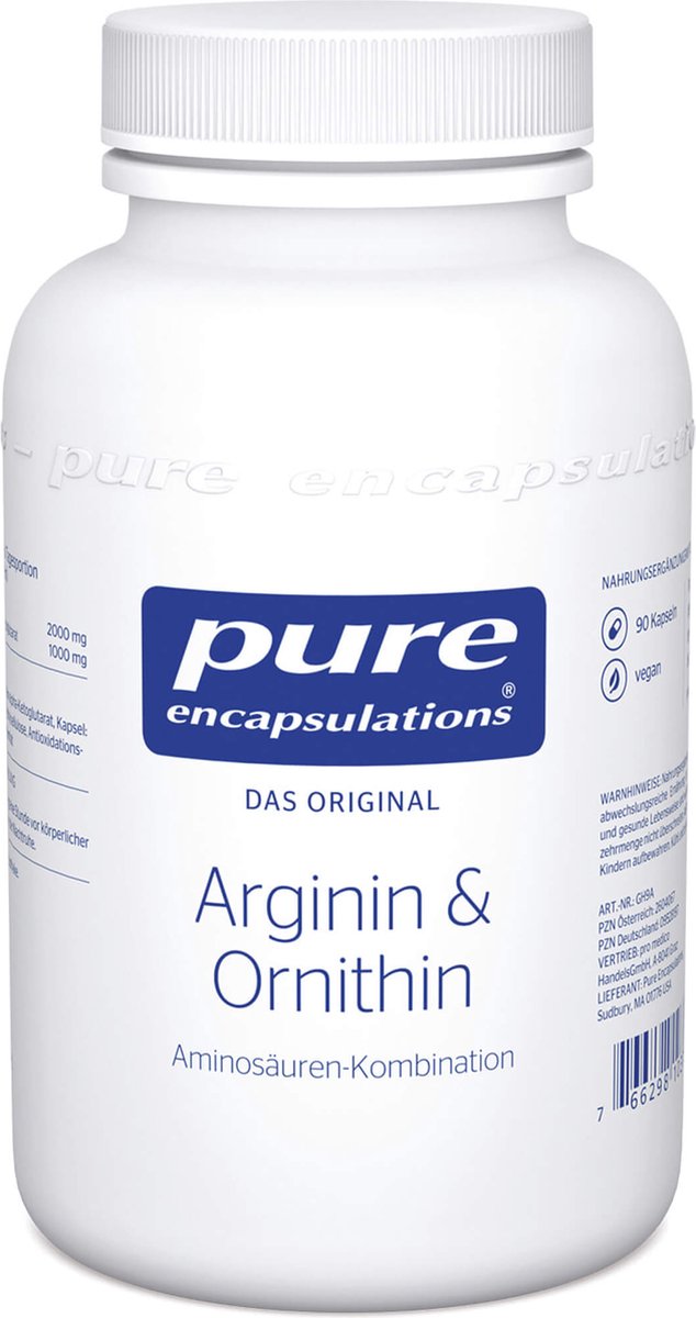 pure encapsulations Arginin &amp; Ornithin  90 St Kapseln