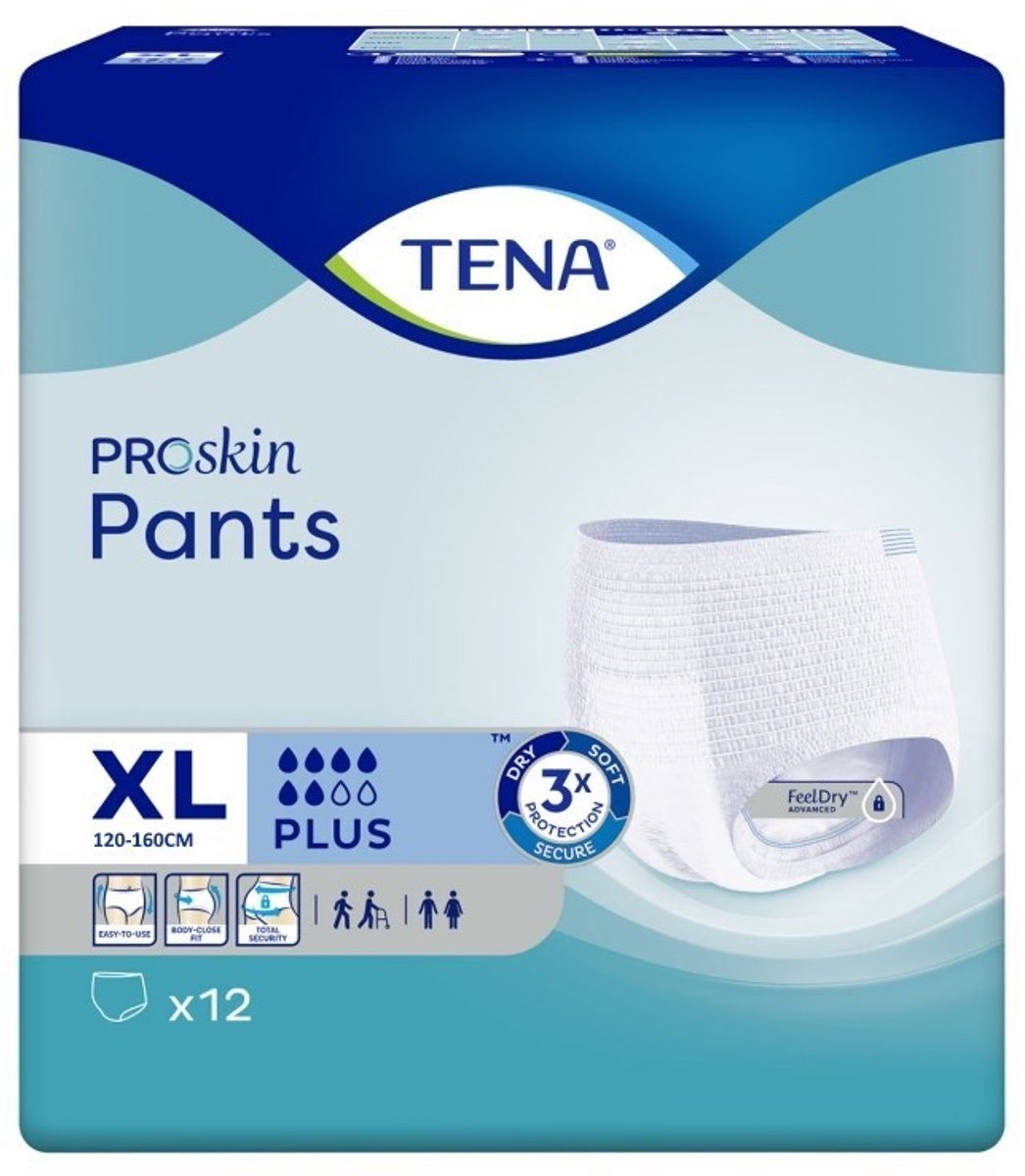 TENA PROskin Pants PLUS XL 4X12 St