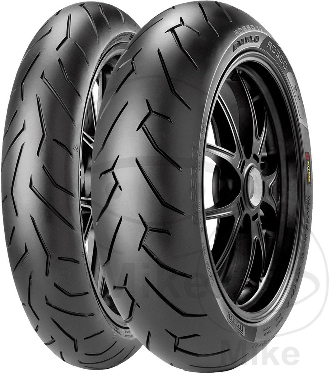 120/70 ZR17 (58W) Diablo Rosso II Front K M/C