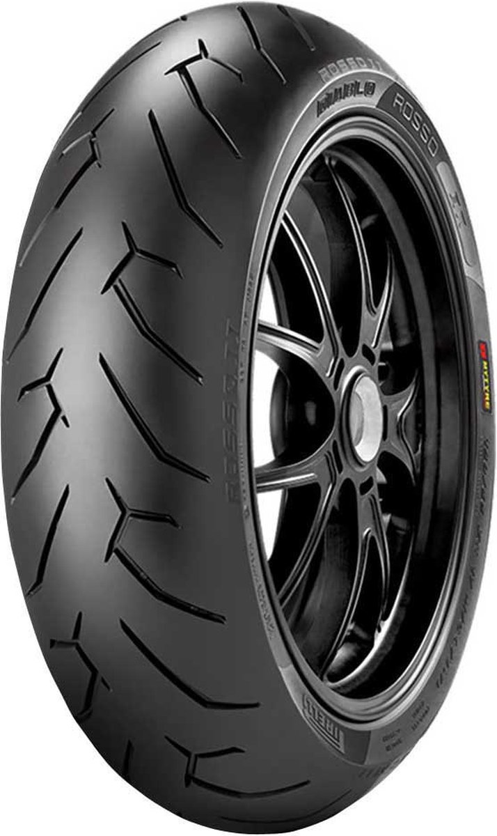 120/70 ZR17 (58W)(D) Diablo Rosso II D Front M/C