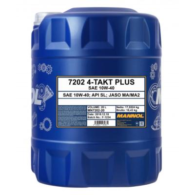 Mannol MANNOL 4-TAKT PLUS 10W-40 MANNOL 4-TAKT PLUS 10W-40