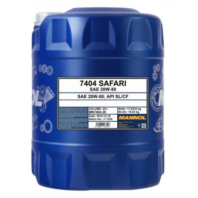 MN Safari 20W-50 20 L