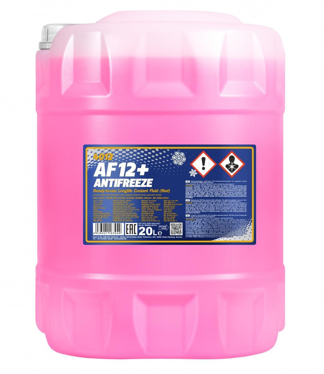 MN Antifreeze AF12+ (-40° C) Longlife 20 L