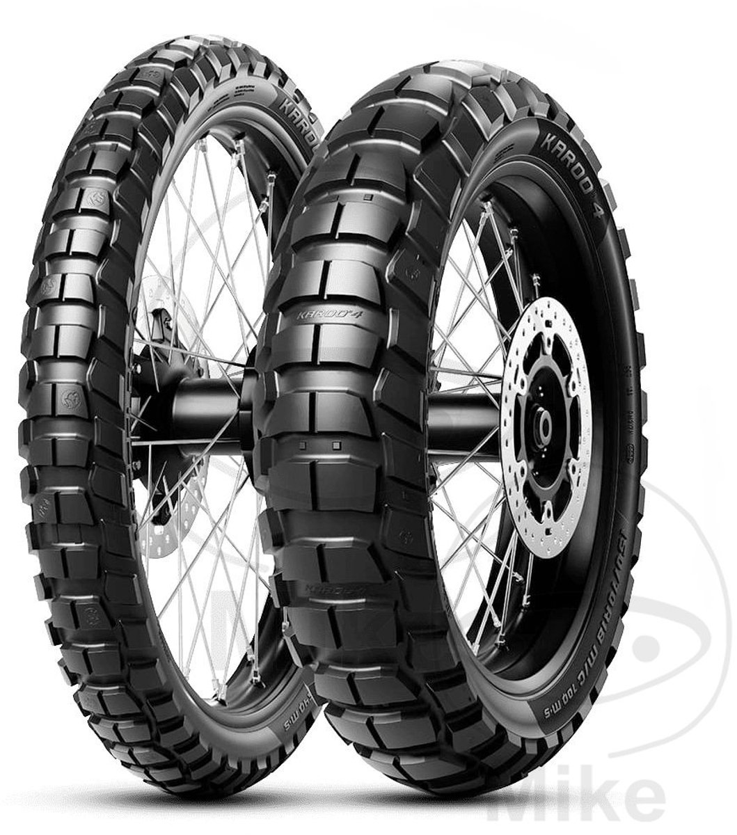 Metzeler Karoo 4 ( 100/90-19 TL 57S M+S tähistus, M/C, esiratas )