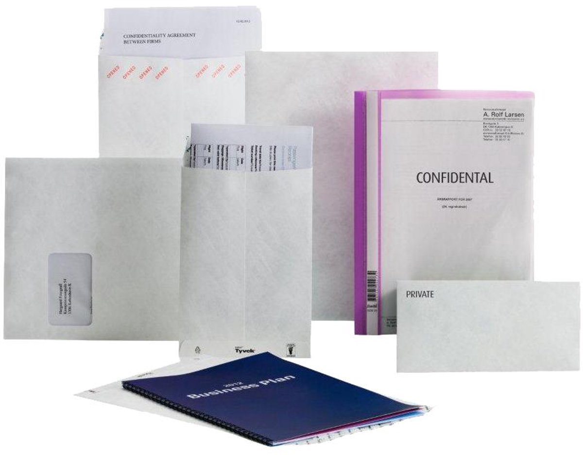Bong Versandtaschen Tyvek E4 haftklebend VE=100 Stück