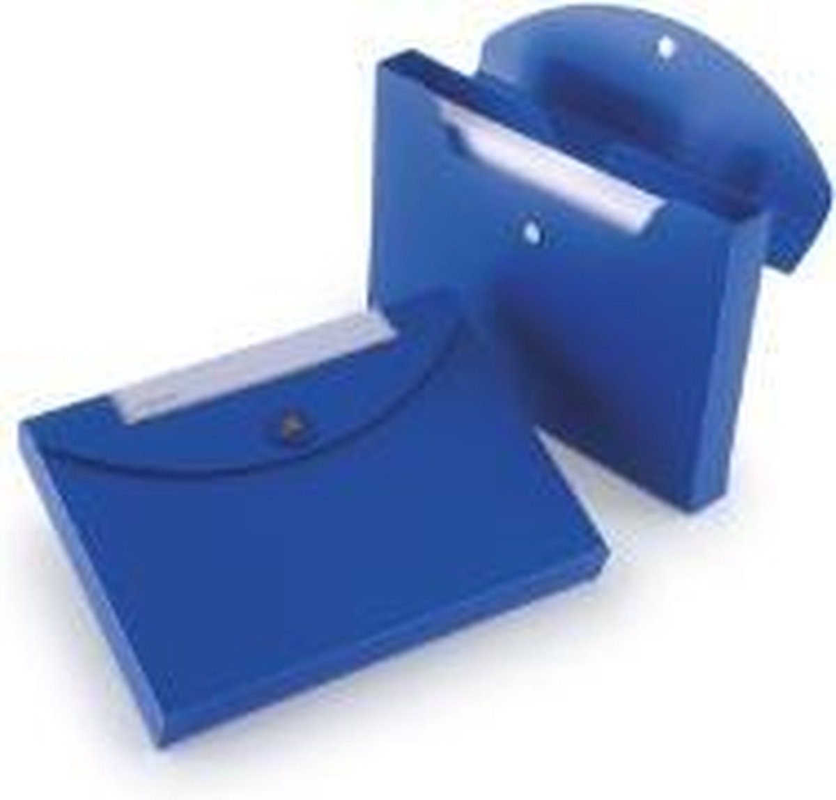 10 x Rexel Dokumentenmappe JobBox A4 bis 400 Blatt blau