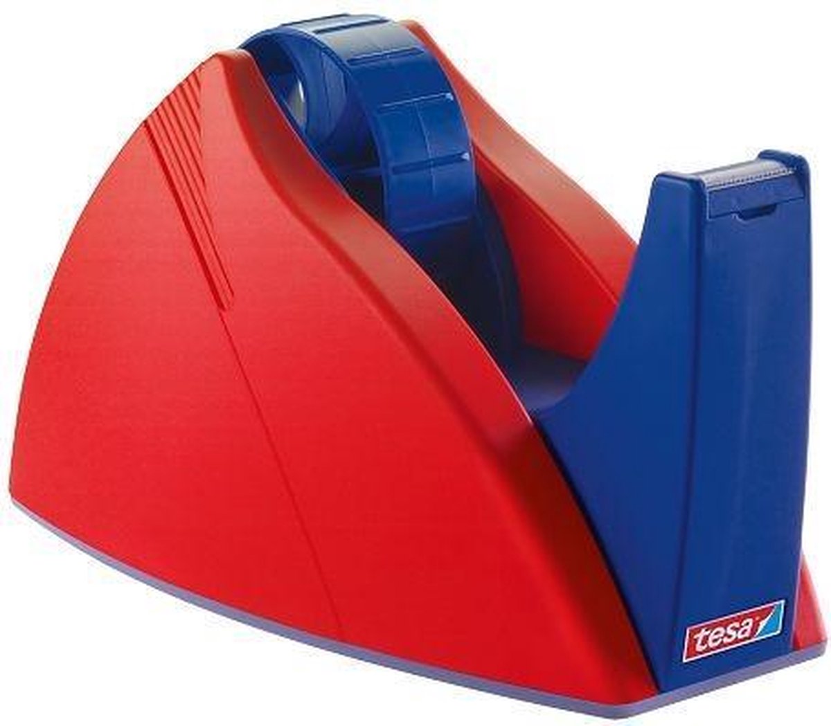 Tesa Klebebandabroller Easy Cut rot-blau leer