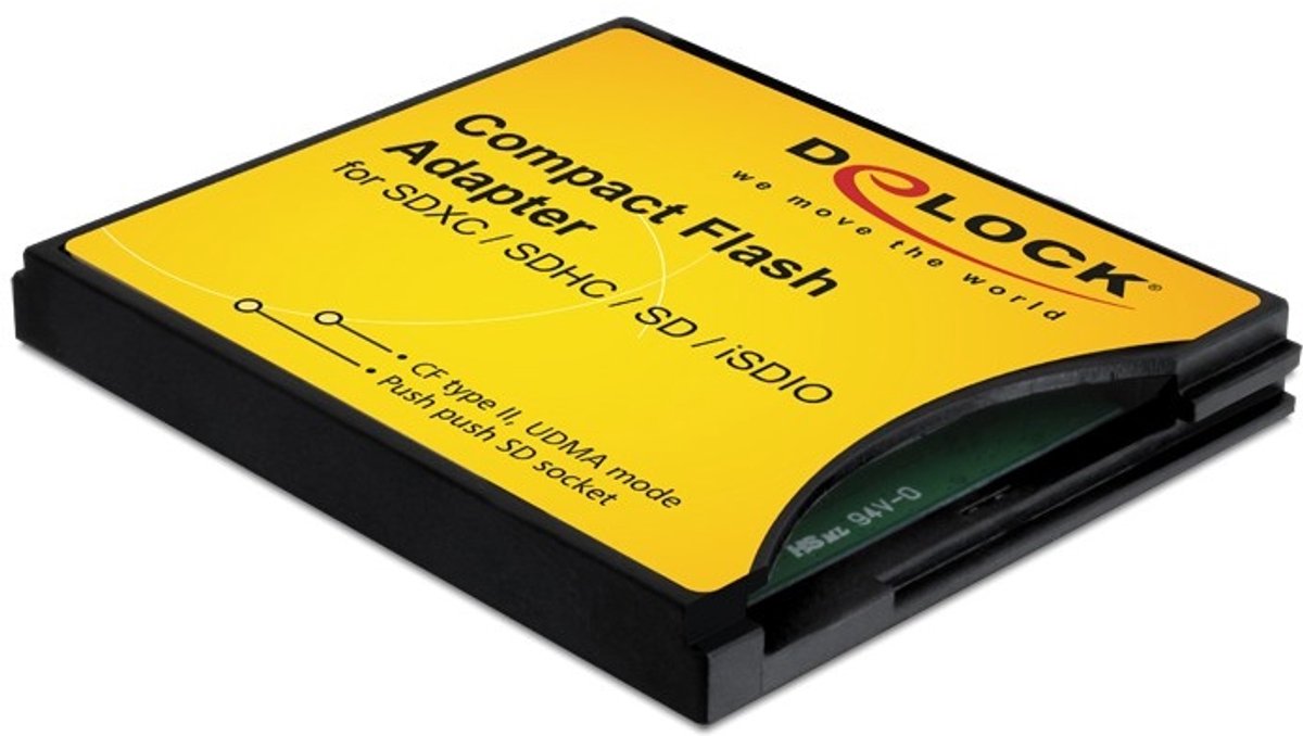 Delock Delock Compact Flash Adapter für SD / MMC Speicherkarten