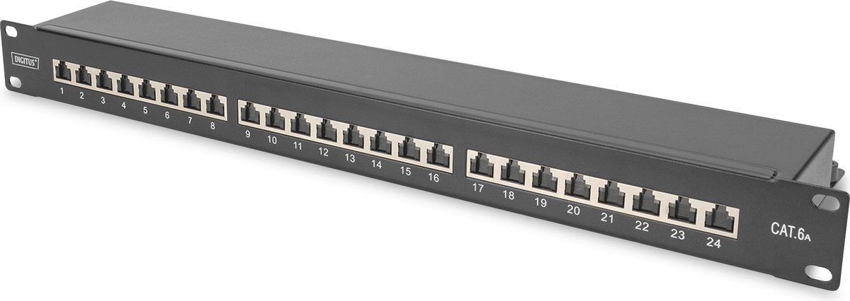 Assmann DIGITUS CAT 6A, Klasse EA Patch Panel, geschirmt