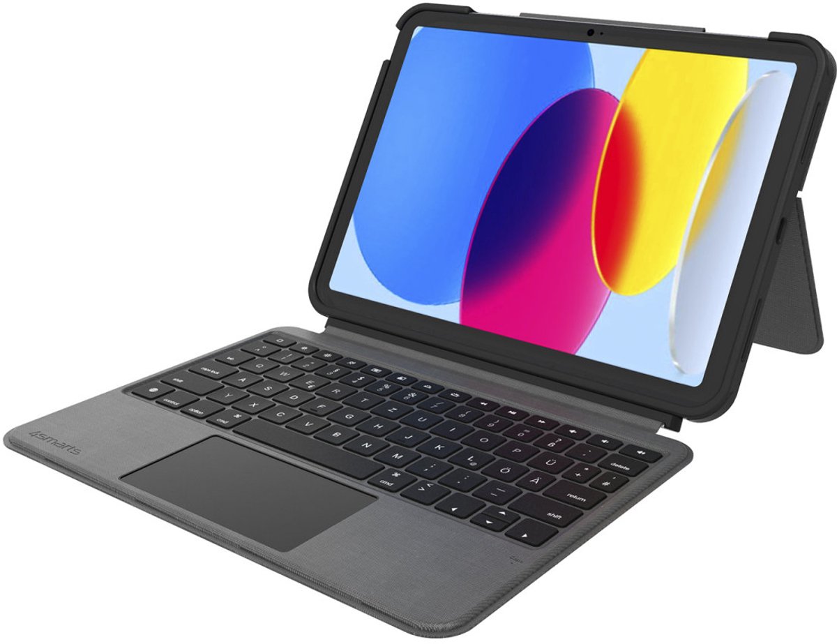 4Smarts 4smarts Tastatur Case 2in1 Solid iPad 11-(A16,2025)/iPad 10.9-