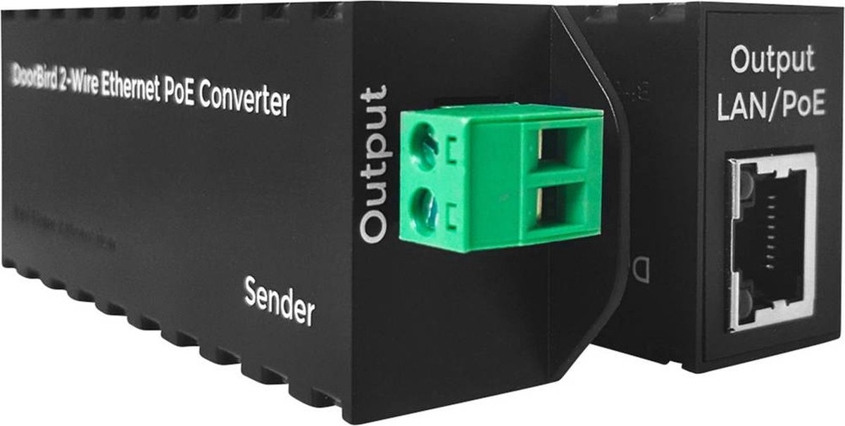 DoorBird DoorBird A1072 PoE Konverter 2-Draht Ethernet