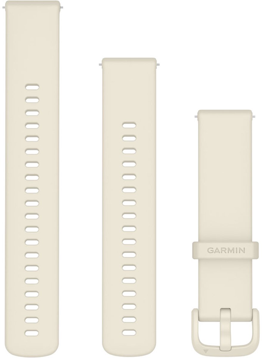 Garmin Garmin Schnellwechsel-Armband 20 mm Silikon, Bone