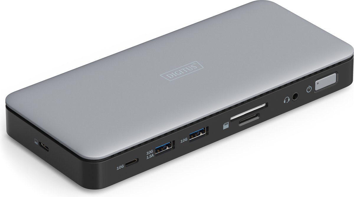 Assmann DIGITUS USB-C Docking Station, 11-Port, HDMI, USB, RJ45, SD