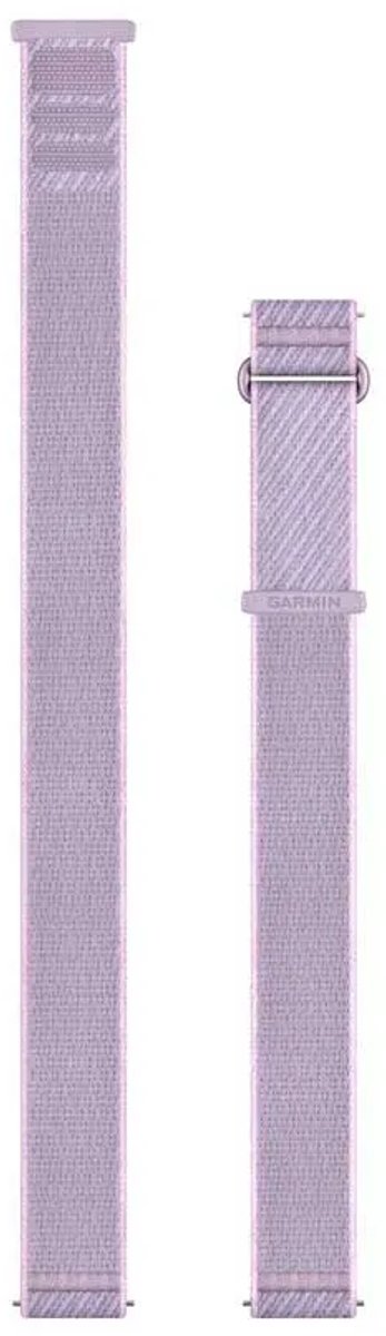 Garmin Garmin Schnellwechsel-Armband 18mm Nylon Meringue/Light Purple