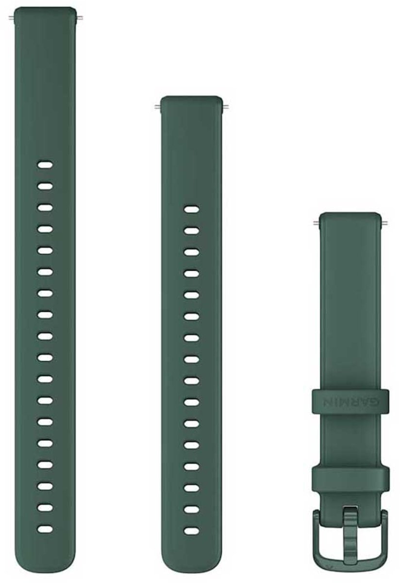 Garmin Garmin Lily 2-Armband (14 mm), Silikon, Jaspisgrün