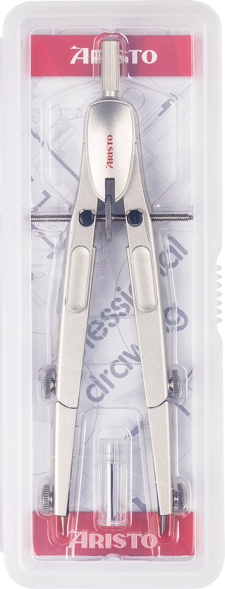 5 x Aristo Schnellverstellzirkel Studio max: 340mm Länge: 170mm silber