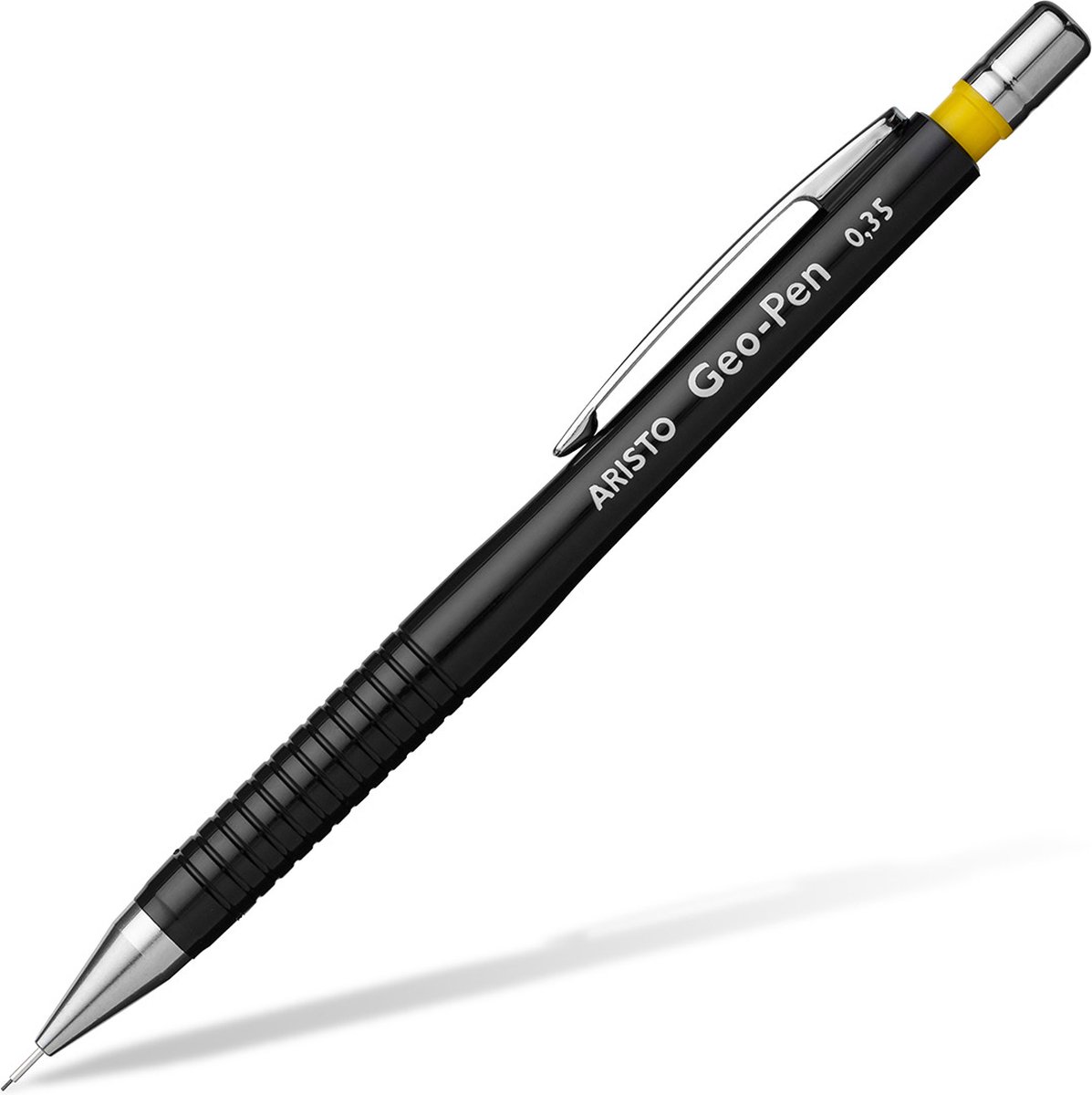 10 x Aristo Feinminenstift Geo-Pen 0,35mm schwarz