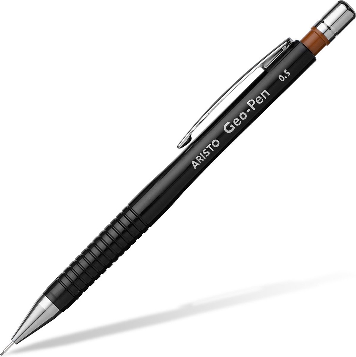 10 x Aristo Feinminenstift Geo-Pen 0,5mm schwarz
