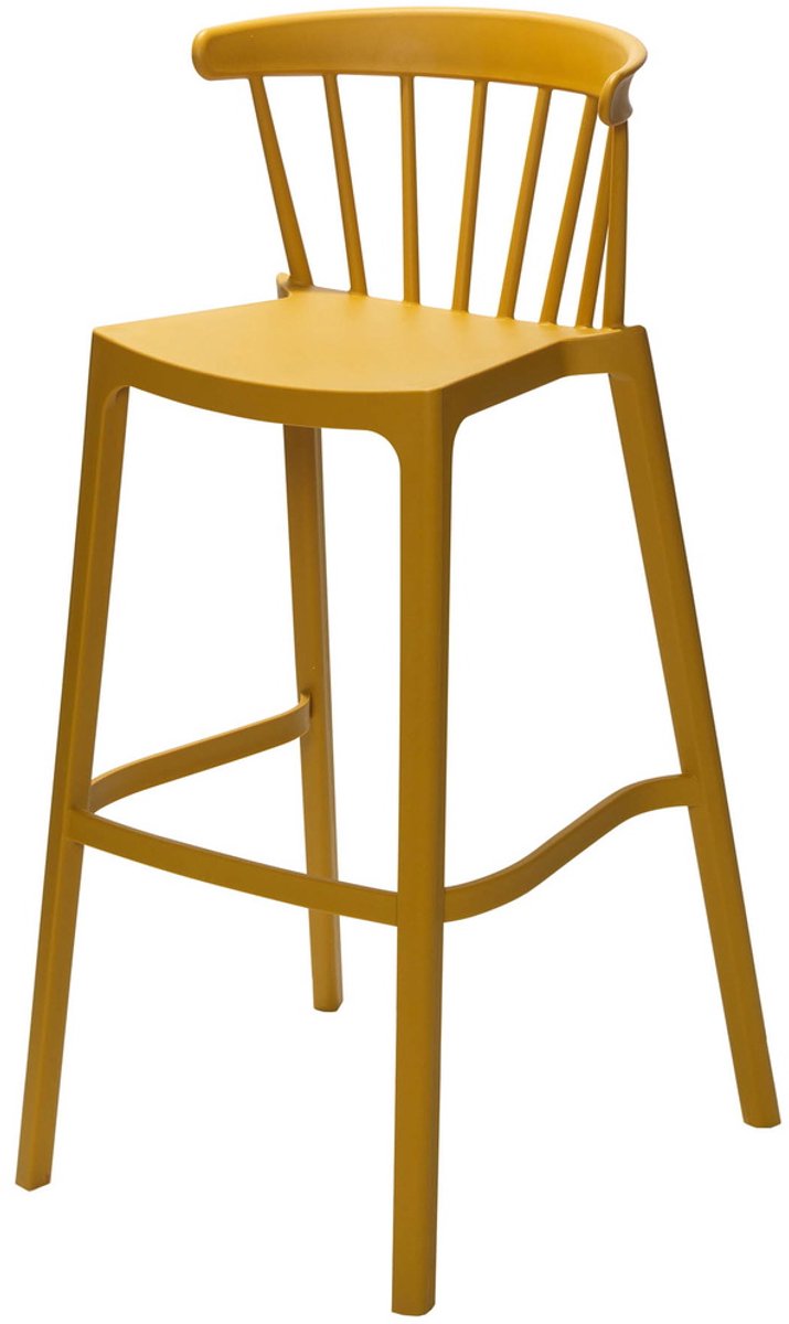 Best Barstuhl Windson 50914 gelb 4 Stück