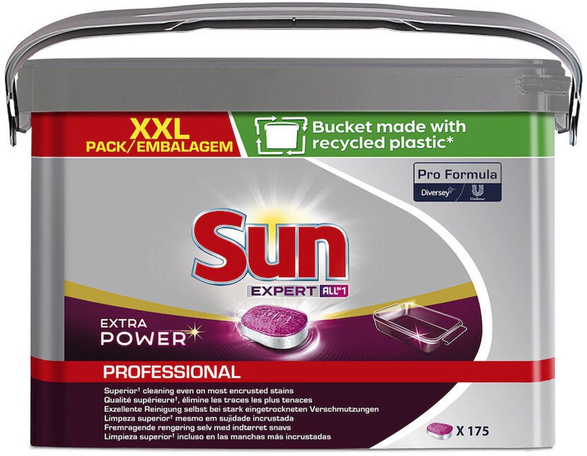 Diversey Spülmaschinentabs SUN All in 1 Expert Extra Power 101109063 1