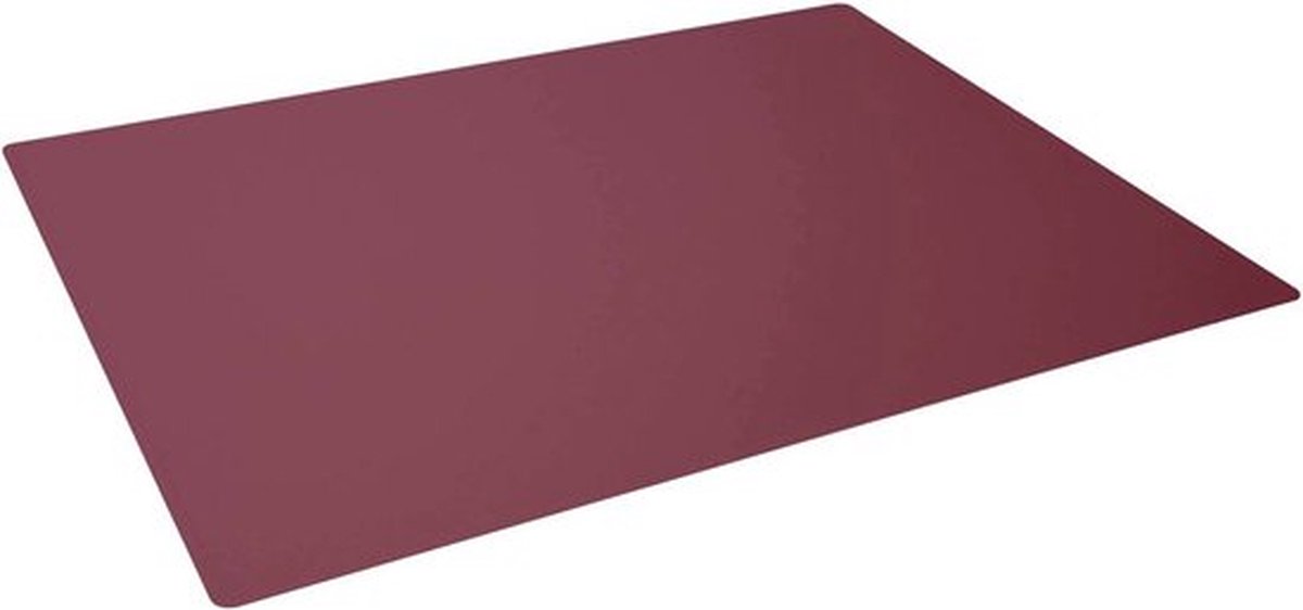 5 x Durable Schreibunterlage PP opak 65x50cm rot