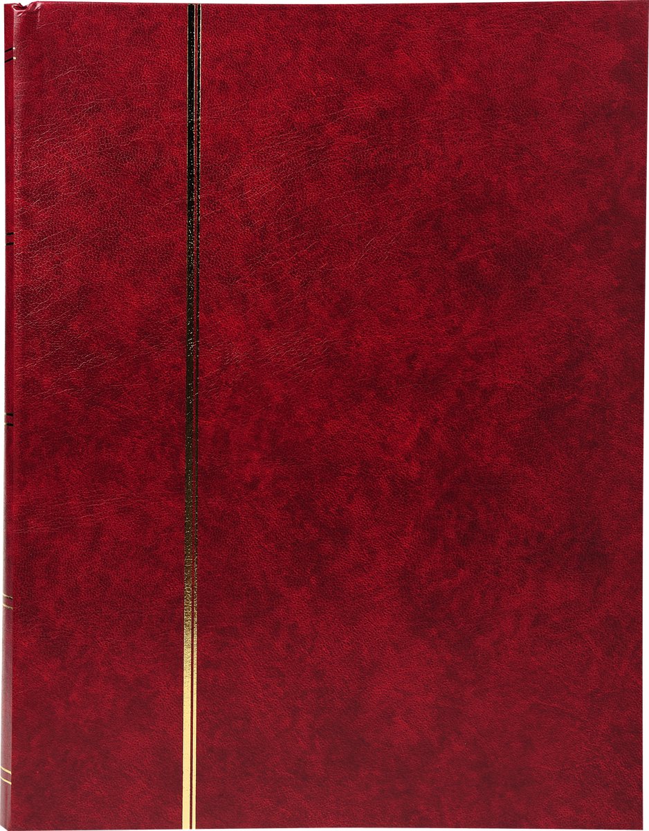 Exacompta Briefmarkenalbum 22,5x30,5cm 64 Seiten bordeaux