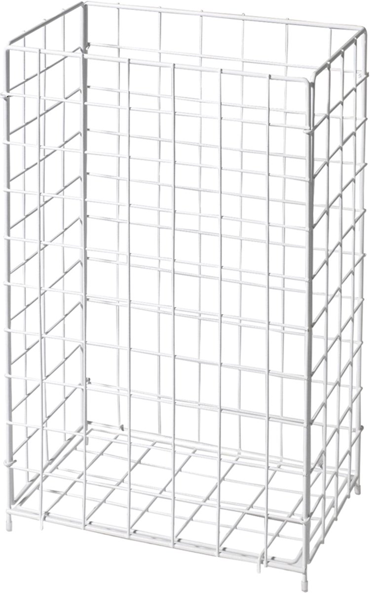Fripa Objektpapierkorb 2340013 41x63x25,5cm 1 Fach Draht weiß