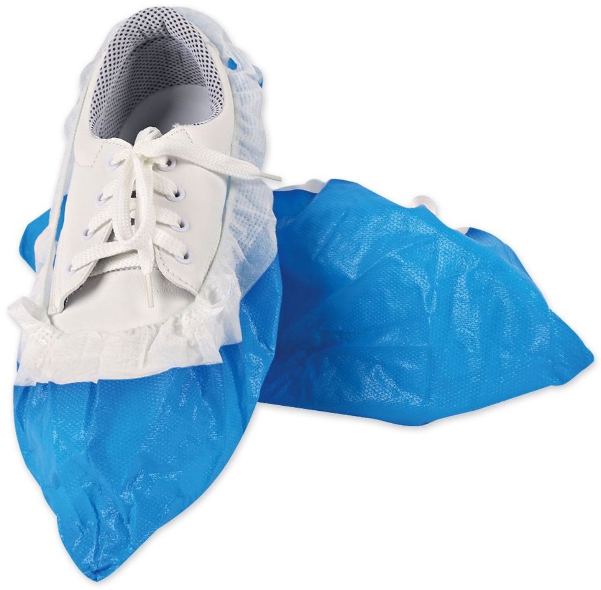 10 x HygoStar Überschuh Safe 41cm weiß/blau VE=50 Stück