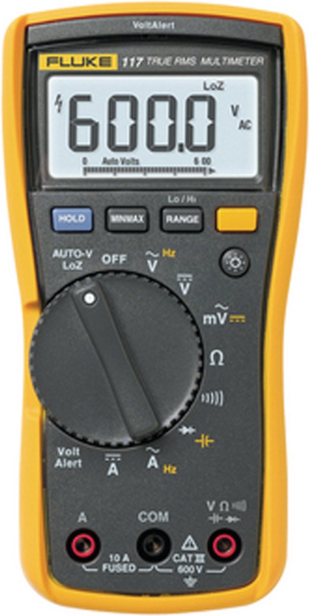 Fluke Fluke 117 Hand-Multimeter digital CAT III 600 V Anzeige (Counts)