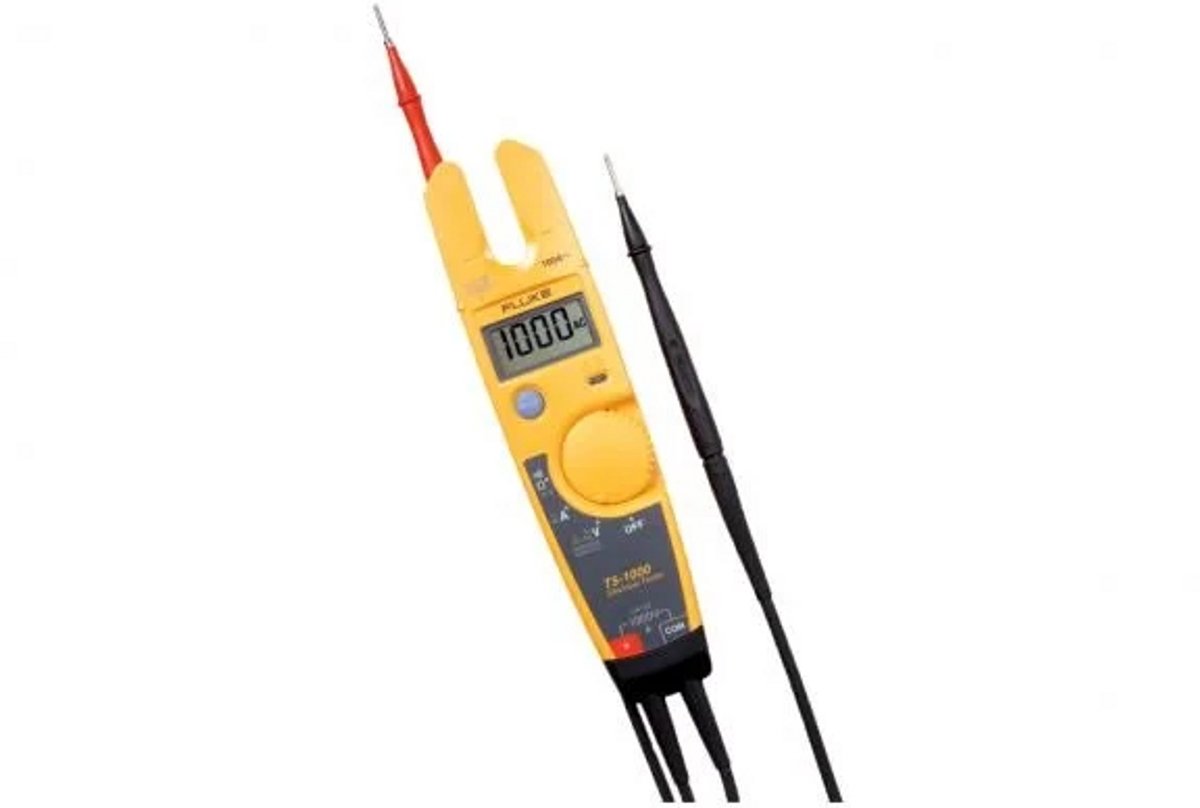 Fluke Fluke T5-1000 Zweipoliger Spannungsprüfer CAT III 1000 V LCD, Ak