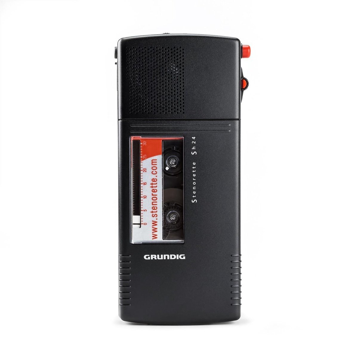 Grundig Diktiergerät Stenorette Sh24 schwarz