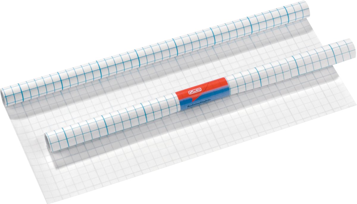 10 x Herlitz Buchfolie PP 0,40x3m selbstklebend farblos