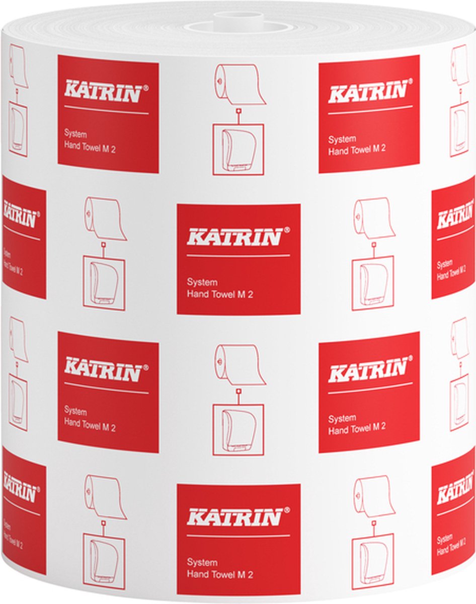 Katrin Handtuchrolle System Towel M2 460102 160m weiß 6 Rollen