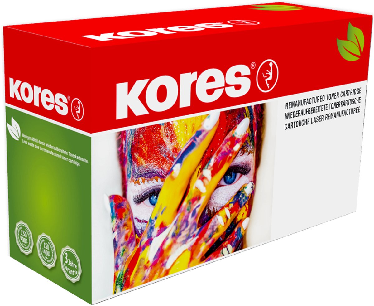 Kores Tonerkartusche kompatibel mit Kyocera TK-580C ca. 2800 Seiten cy
