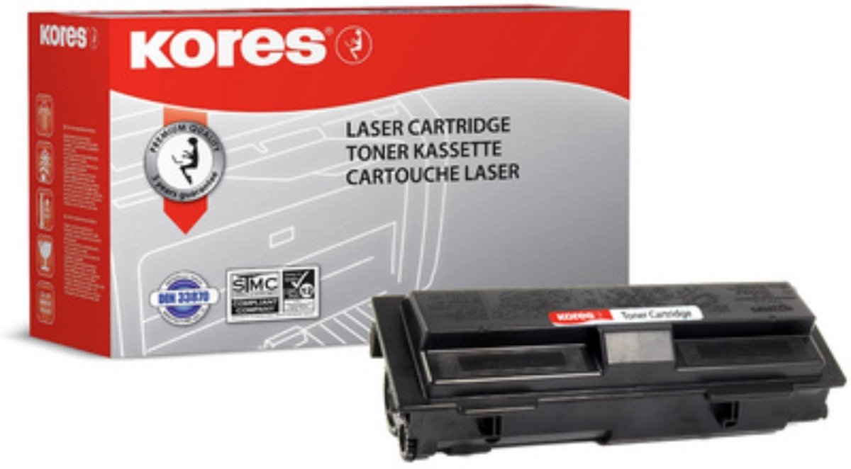 Kores Tonerkartusche kompatibel mit Kyocera TK-580K ca. 3500 Seiten sc