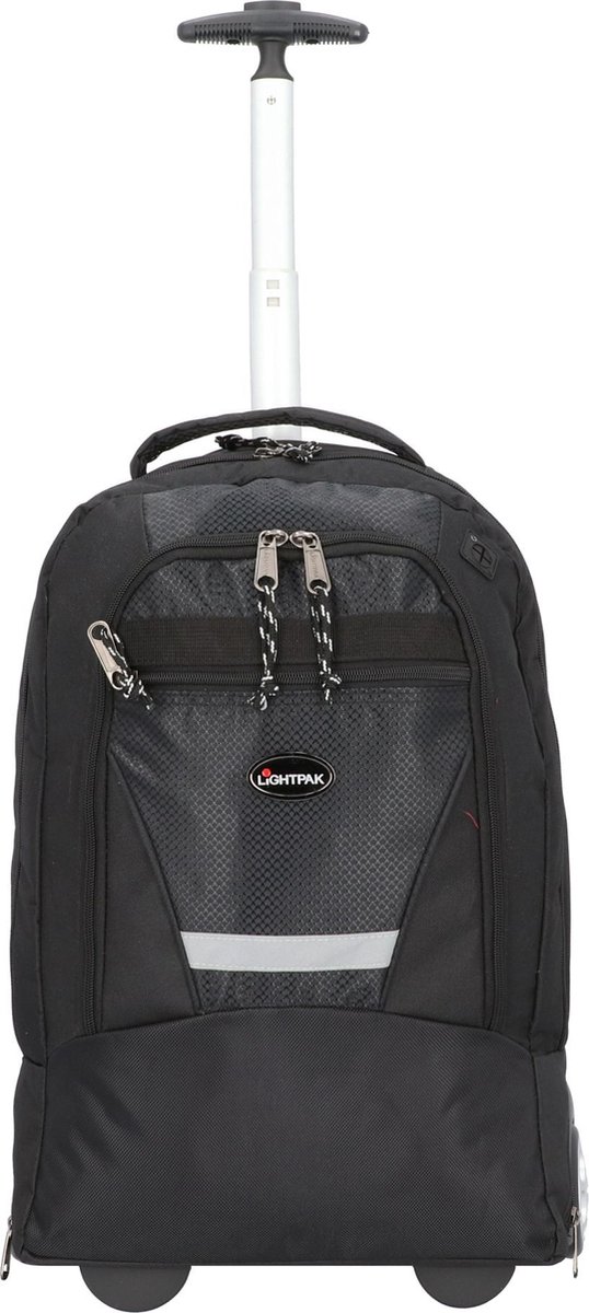 Lightpak Laptop Trolley-Rucksack Master 32,5x48,5x18cm Nylon schwarz