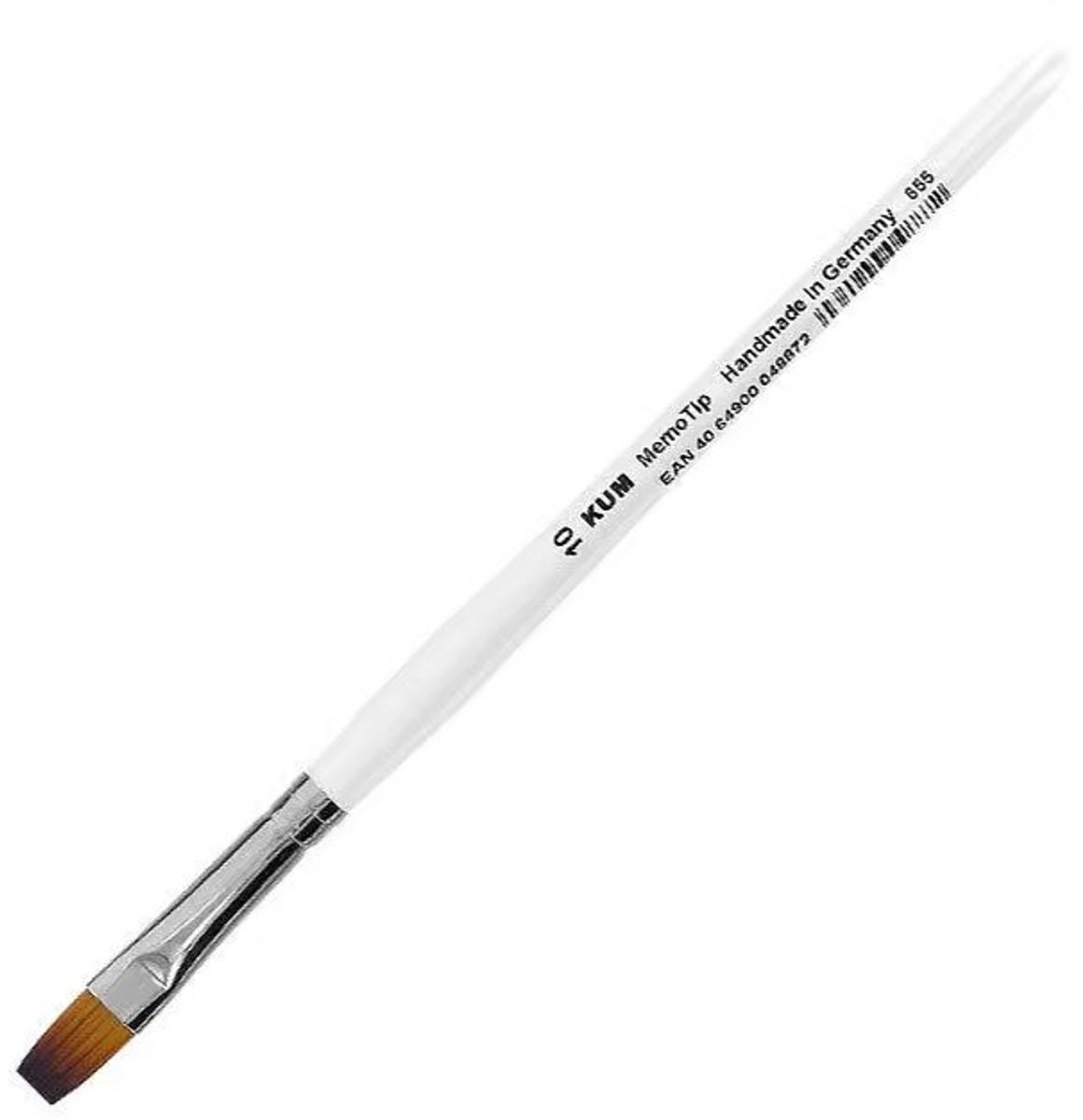 12 x Kum Pinsel Memory Point Brush Holz flach Gr. 12