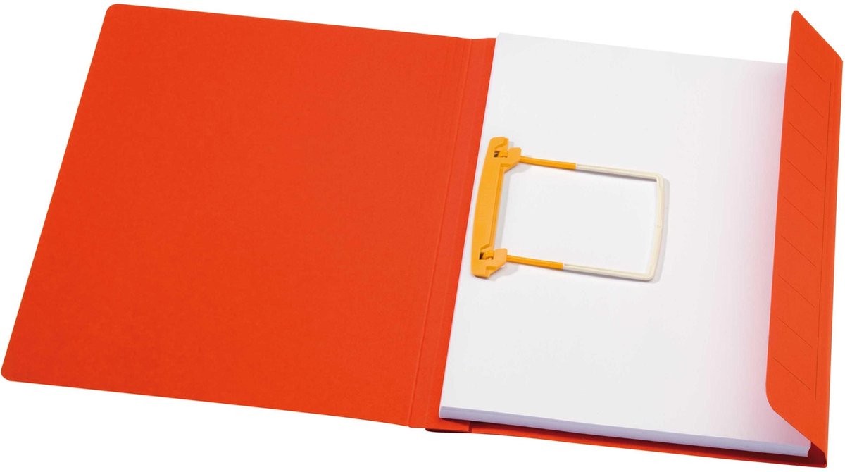 5 x Jalema Kartonhefter Secolor Clipmappe A4 rot VE=10 Stück