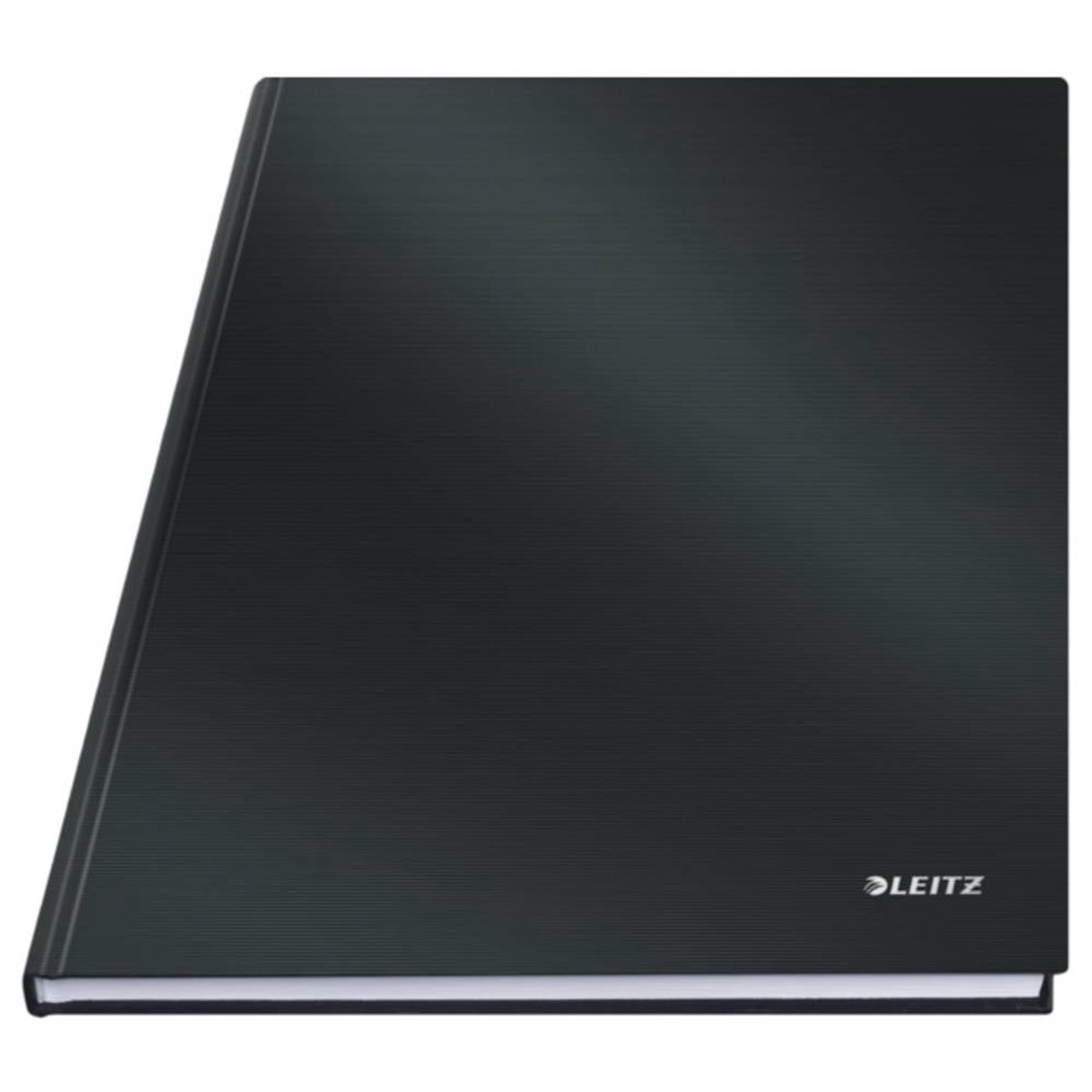6 x Leitz Notizbuch Solid fester Einband A4 liniert 80 Blatt schwarz