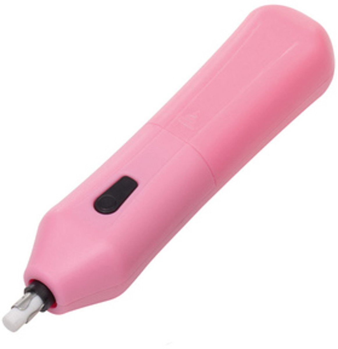 10 x Alassio Radierer elektrisch ABS inklusive 10 Ersatzminen rosa
