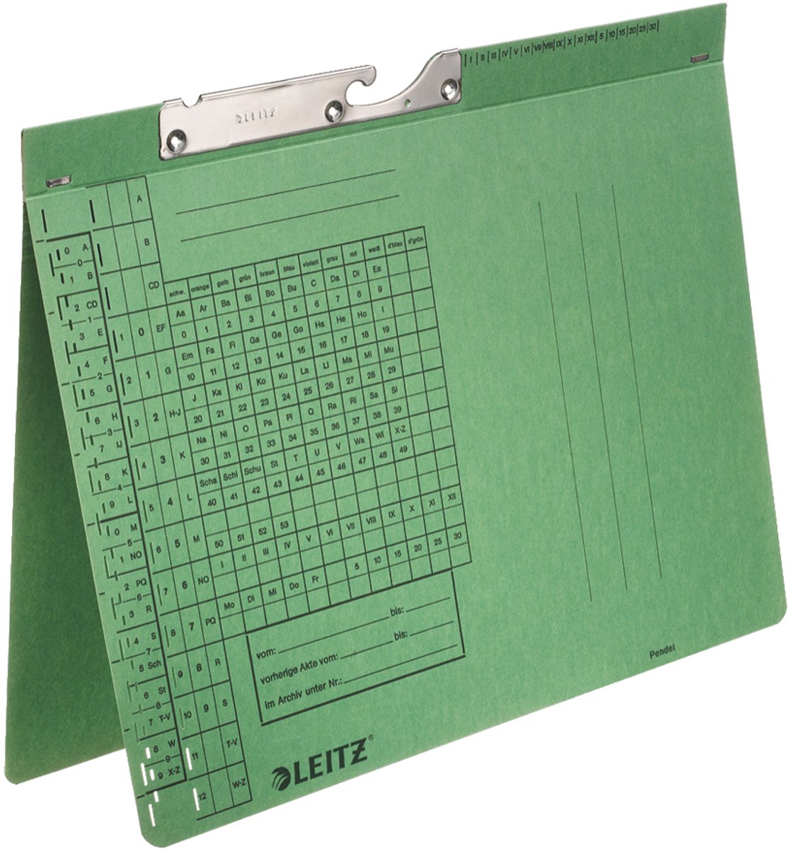 50 x Leitz Pendelhefter Combi A4 Amtsheftung orange