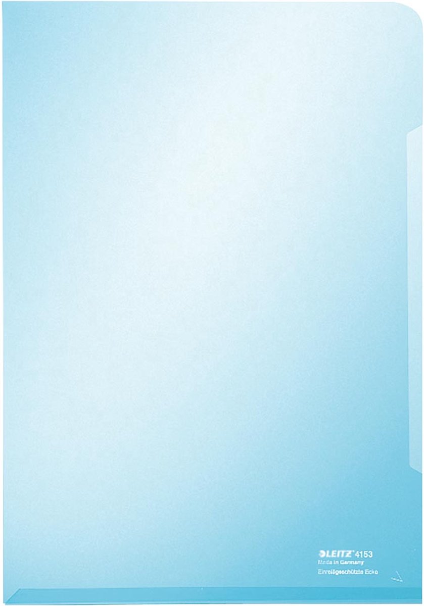 Leitz Sichthülle Super Premium 41530035 A4 0,15mm blau 100 Stück