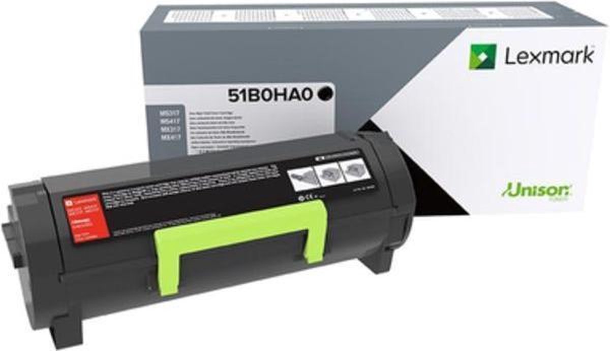Lexmark Toner-Kartusche Lexmark 51B0HA0 schwarz