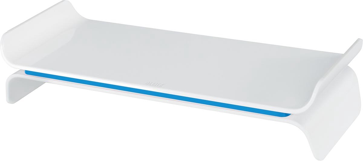 Leitz Monitorständer Ergo Wow höhenverstellbar weiß/blau