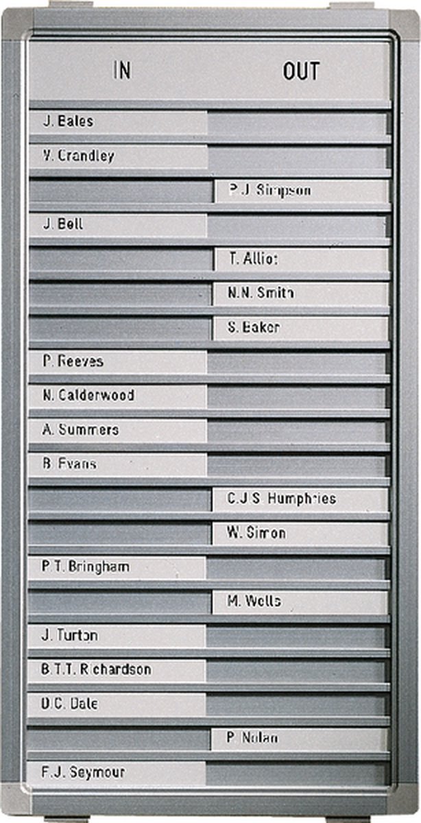 Legamaster Personal- Projekt-Planungstafel Professional In-and-Outboar